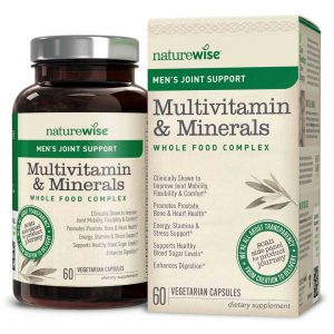 Comprar NatureWise Men's Multivitamin & Mineral Whole Food Complex with Joint Support 60 Capsules