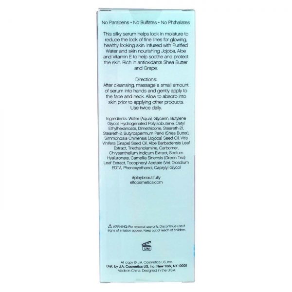 Comprar ELF, Soro Hidratante com Aloe, Água Purificada e Chá Verde - 30 ml - Imagem 4