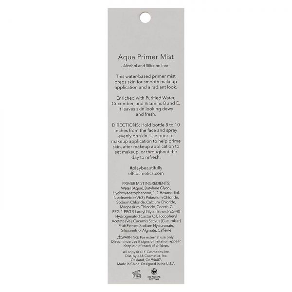 Comprar ELF Cosmetics, Primer de Beleza Névoa de Água - 30 mL - Imagem 4