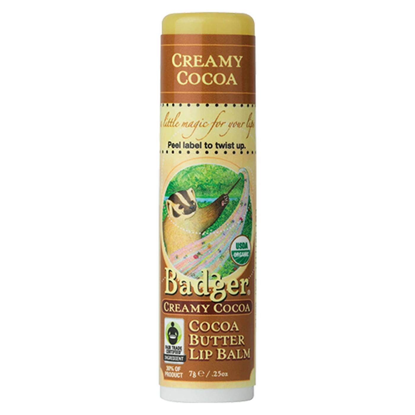 Comprar Badger, Hidratante Labial com Manteiga de Cacau - Sem perfume adicionado - 7g