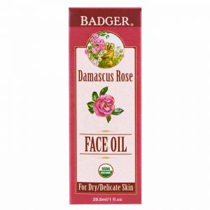 Comprar Badger, Óleo Facial Damascus Rose Face Oil Moisturizing Oil for Dry and Delicate Skin 29.5 ml