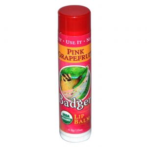Comprar Badger, Classic Organic Lip Balm Pink Grapefruit 1 Stick