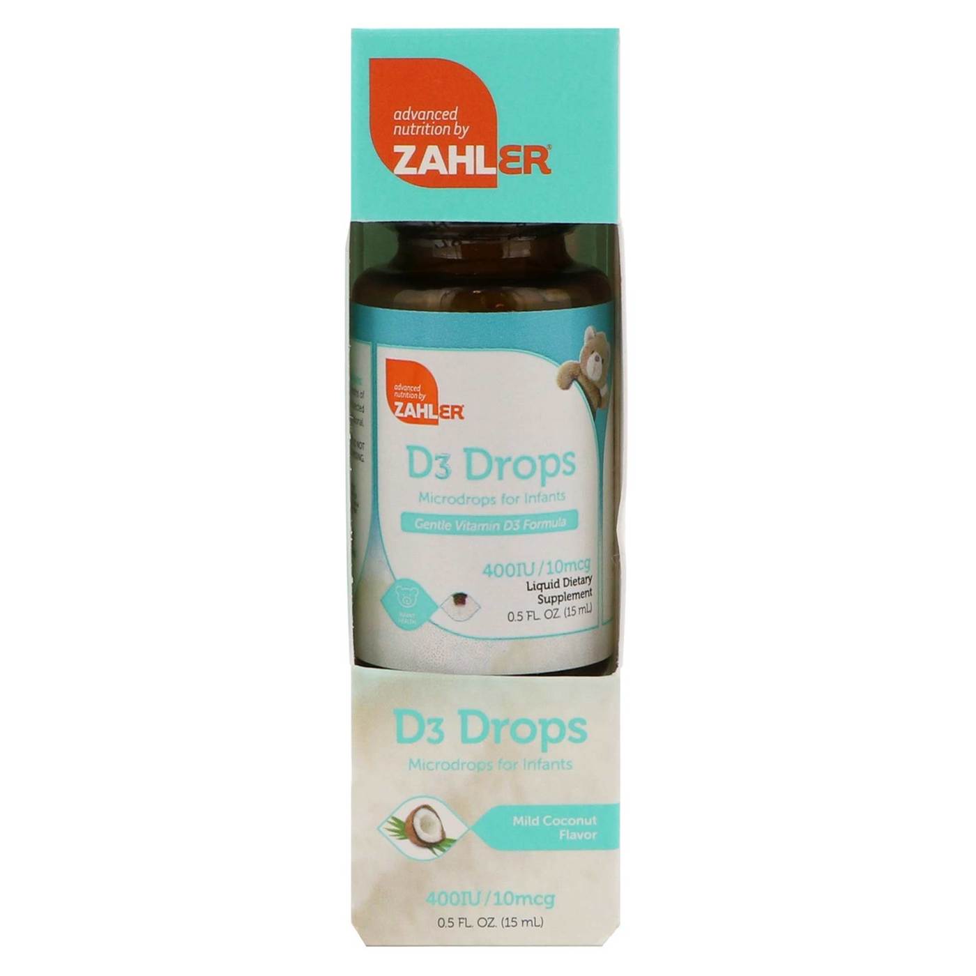 Comprar Zahlers Vitamin D3 400 IU Liquid - 0.5 fl oz (15mL)