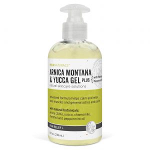 Comprar Mika Naturals, Alívio da Dor com Arnica Montana e Yucca Gel (com mentol) - 8 fl oz (236 mL)