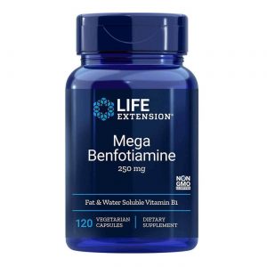 Comprar Life Extension, Mega Benfotiamina - 120 Cápsulas Vegetarianas