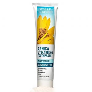 Comprar Desert Essence, Creme Dental de Arnica e Óleo de Melaleuca, Wintergreen - 176 g