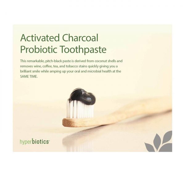 Comprar Hyperbiotics, Creme Dental Probiótico com Carvão Ativado, Hortelã - 113 g - Imagem 5