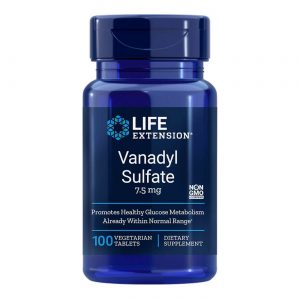 Comprar Life Extension, Sulfato de Vanádio - 100 Tabletes