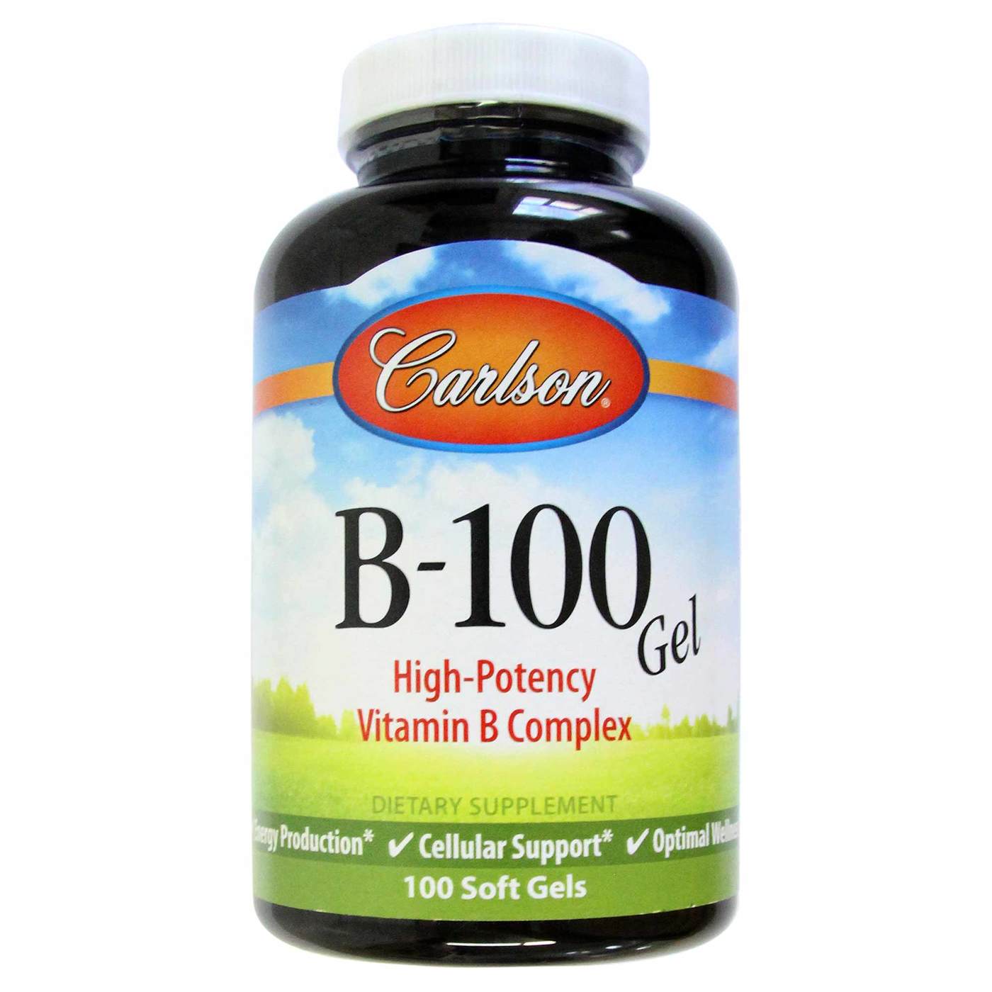 Comprar Carlson Labs, Complexo B-100 Gel - 100 Cápsulas em Gel