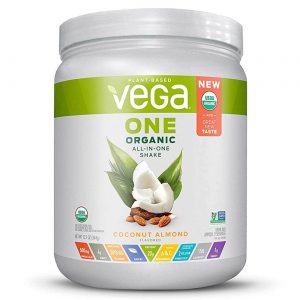 Comprar Vega One, Shake Orgânico All-in-One, Coco e Amêndoas - 344 g