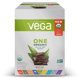 Comprar Vega, Shake Orgânico Tudo em Um - Sabor Mocha - 10 pacotes