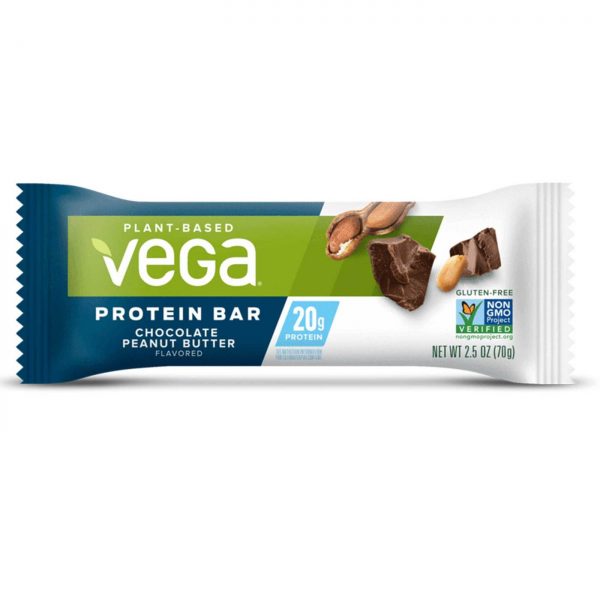 Comprar Vega Plant Based, Barra de Proteína Sabor Chocolate com Manteiga de Amendoim- Uma caixa - Imagem 5
