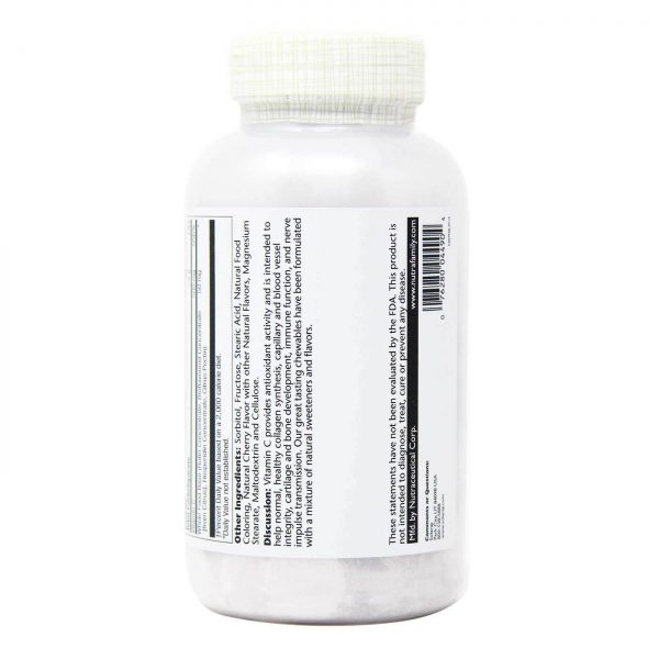 Comprar Solaray, Vitamina C, Cereja - 100 Pastilhas Mastigáveis - Imagem 4
