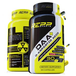 Comprar Repp Sports, DAA + D-Ácido Aspártico - 120 Cápsulas