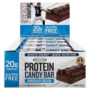 Comprar Muscletech Protein Candy Bar Chocolate Deluxe 1 Box