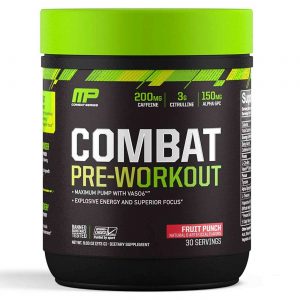 Comprar MusclePharm, Pré-Treino Combat, Sabor Punch de Frutas - 273 g