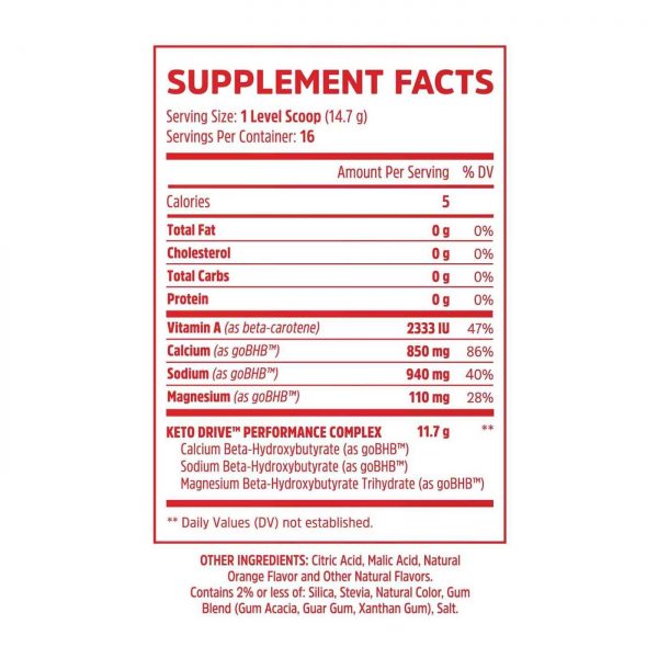 Comprar Zhou Nutrition, Keto Drive - Manga Laranja - 235 g Em Pó - Imagem 4