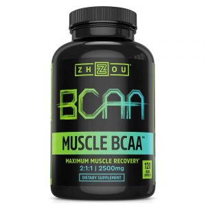 Comprar Zhou Nutrition, BCAA Muscular - Recuperação Muscular Máxima - 120 Cápsulas Vegetais