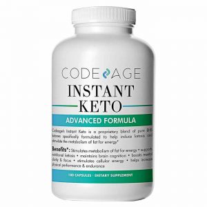 Comprar CodeAge, Fórmula Avançada Instantânea de Keto - 180 Cápsulas