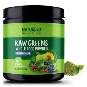 Comprar Naturelo, Verdes Crus em Pó - Sabor De Frutos Silvestres 480 g - 60 Porções