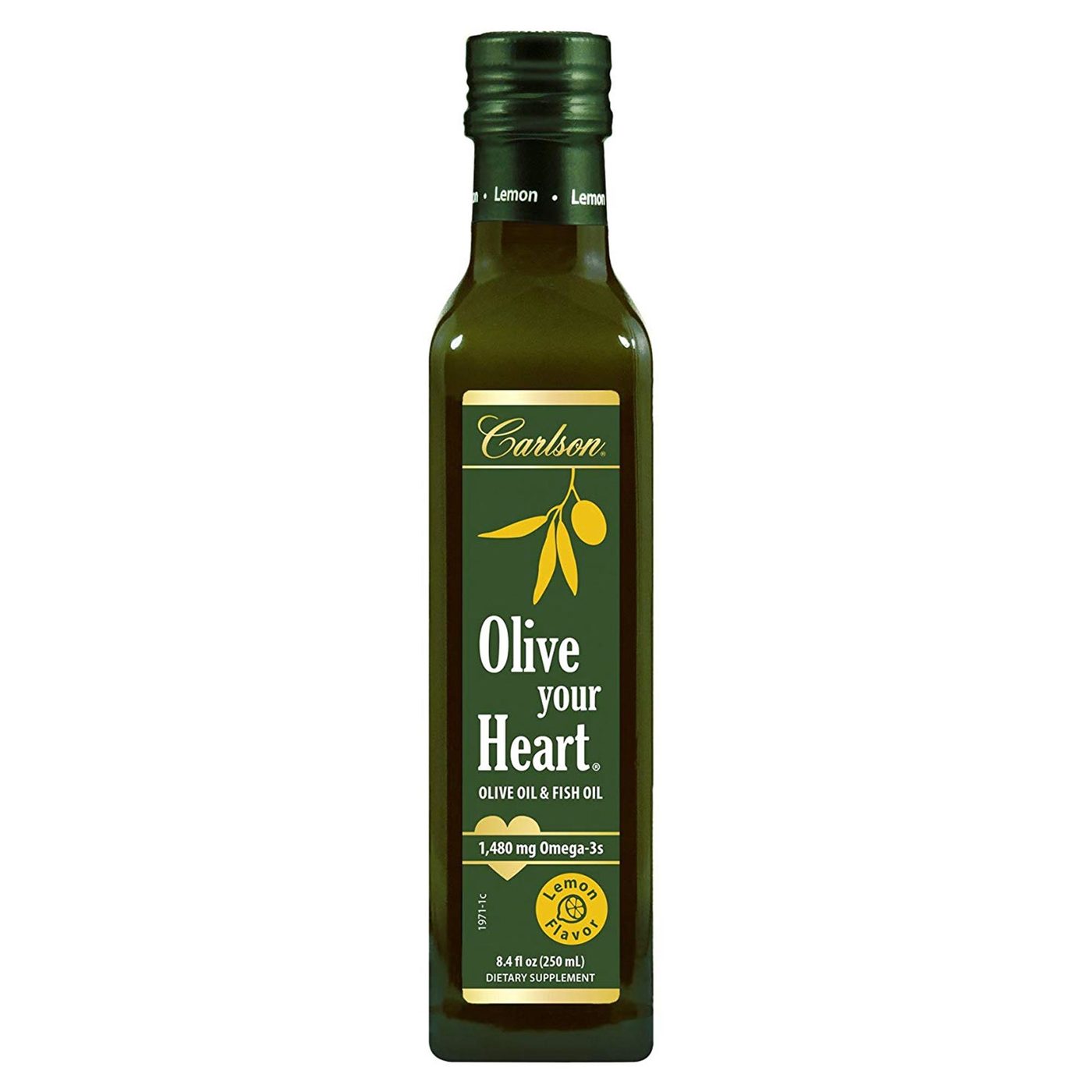 Comprar Carlson Labs Olive your Heart Olive and Fish Oil 1480 mg Omega-3s Lemon Flavor 250 ml