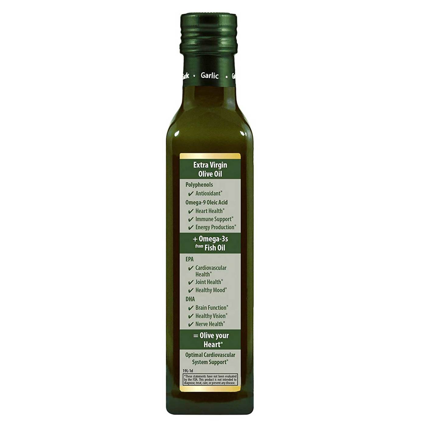 Comprar Carlson Labs Olive your Heart Olive and Fish Oil 1480 mg Omega-3s Garlic Flavor 250 ml - Imagem 2