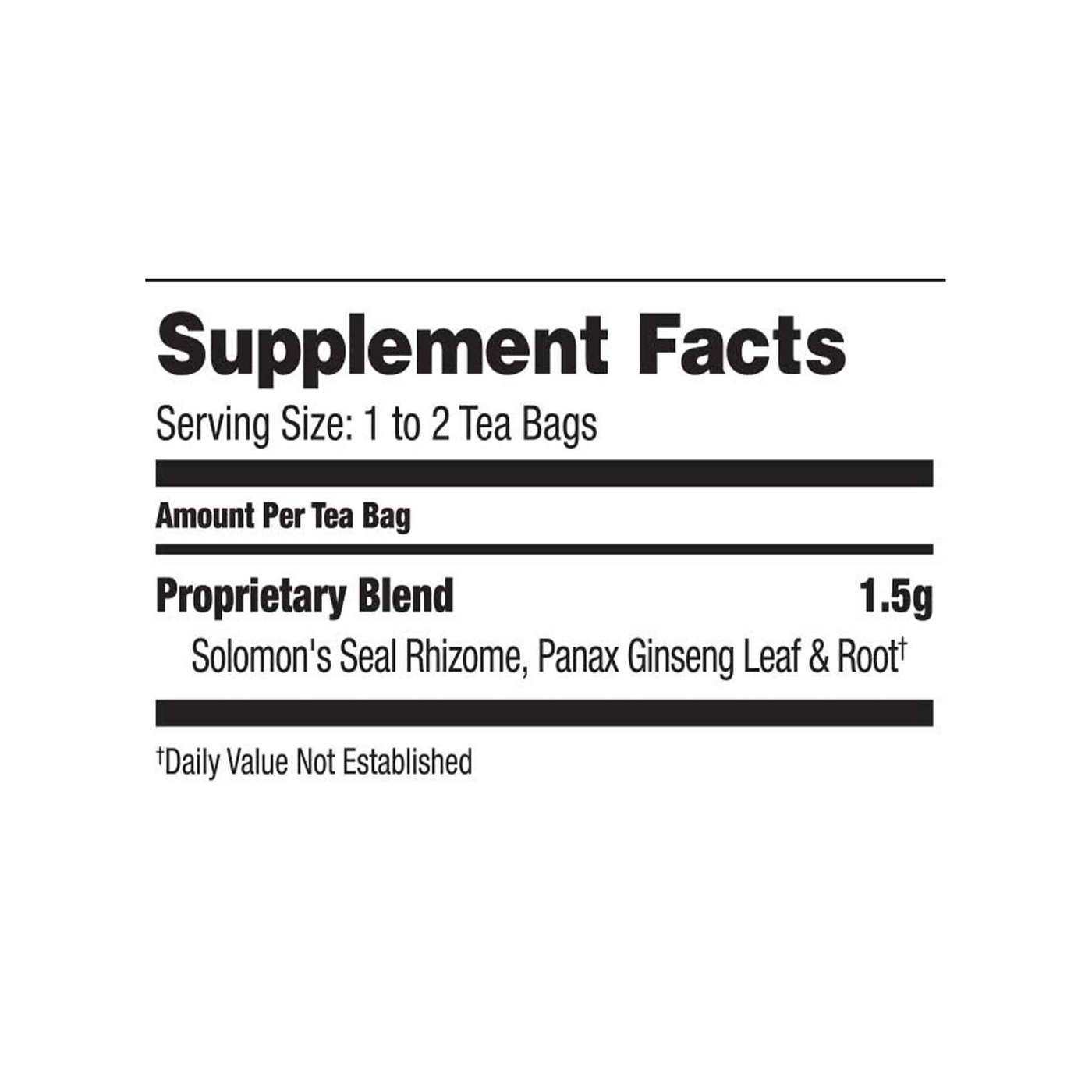 Comprar Bravo Tea, Chá de Panax Ginseng - 20 Saquinhos de Chá - Imagem 2