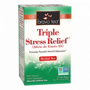 Comprar Bravo Tea, Chá Triplo Para Alívio do Stress - 20 Saquinhos de Chá