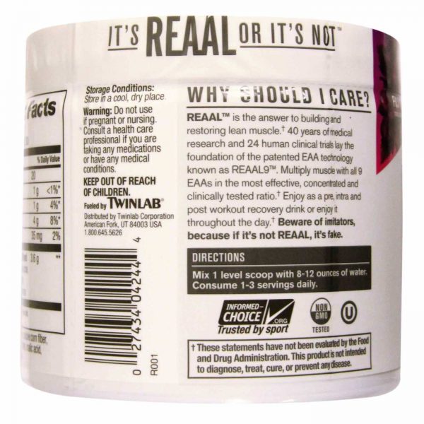 Comprar REAAL Essential Amino Acid Muscle Multiplier Fuji Grape 183 g - Imagem 4