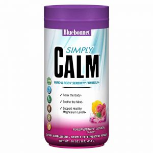 Comprar Bluebonnet Nutrition, Simplesmente Calmo - Sabor Framboesa e Limão - 454 g
