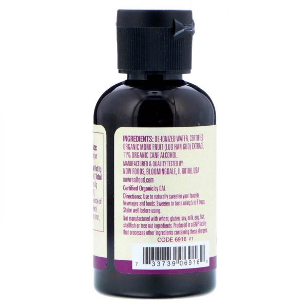 Comprar Now Foods, Fruta dos Monges Orgânica - 59 ml - Imagem 4