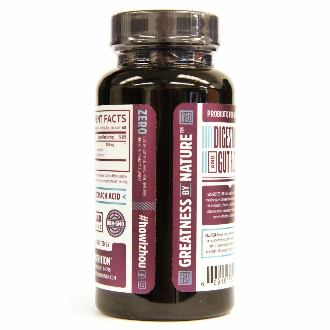 Comprar Zhou Nutrition S. Boulardii 60 Veggie Capsules - Imagem 3
