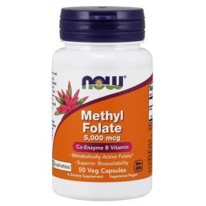 Comprar Now Foods, Methyl Folato - 50 Cápsulas Vegetarianas