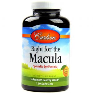 Comprar Carlson Labs, Right for® the Macula Fórmula Para os Olhos - 120 Cápsulas em Gel