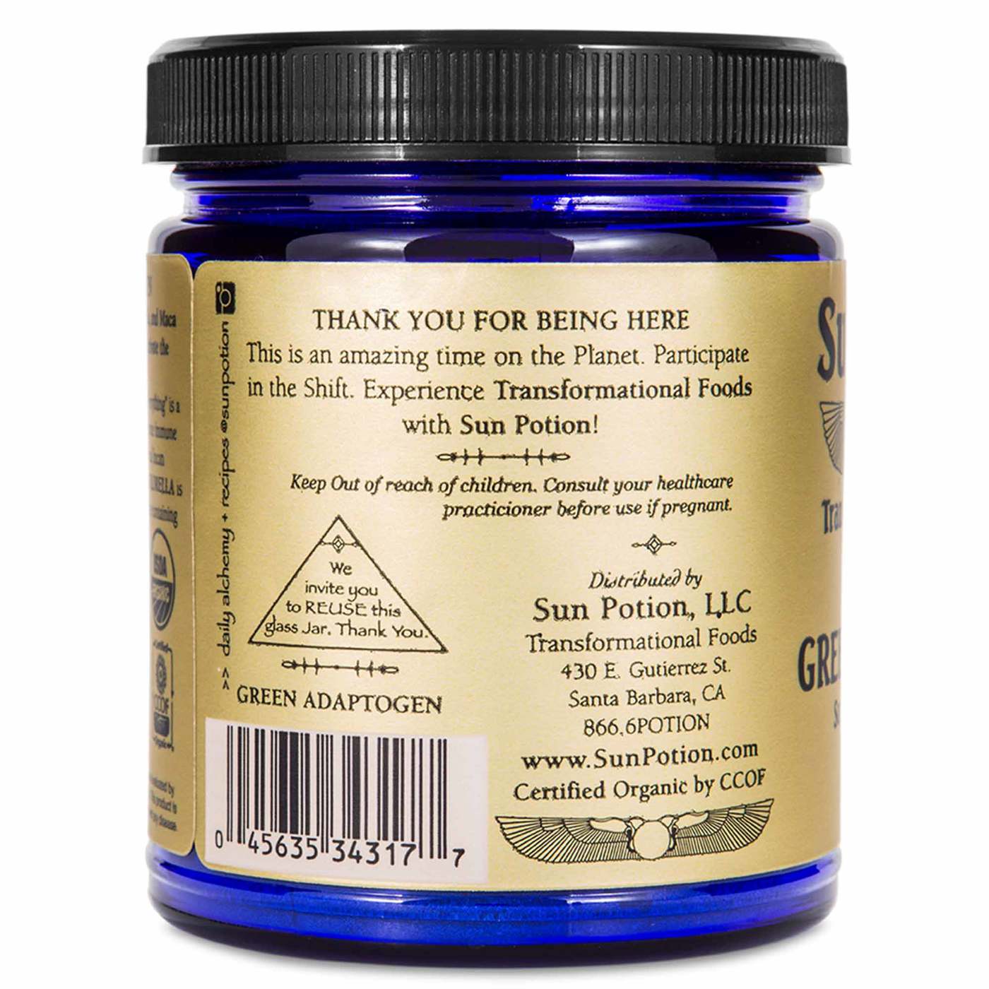 Comprar Sun Potion Green Adaptogen - 3.9 oz (111 g) - Imagem 2