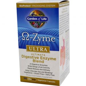 Comprar Garden of Life Omega-Zyme Ultra 180 Cápsulas