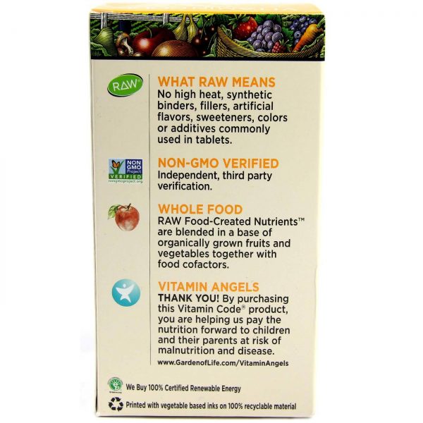 Comprar Garden of Life, Multivitamínico Vitamin Code® Peso Perfeito - 240 Cápsulas Vegetarianas - Imagem 4