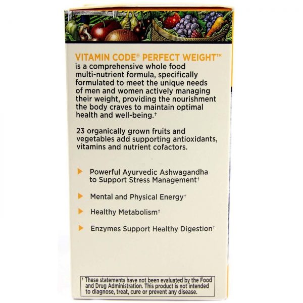 Comprar Garden of Life, Multivitamínico Vitamin Code® Peso Perfeito - 240 Cápsulas Vegetarianas - Imagem 5