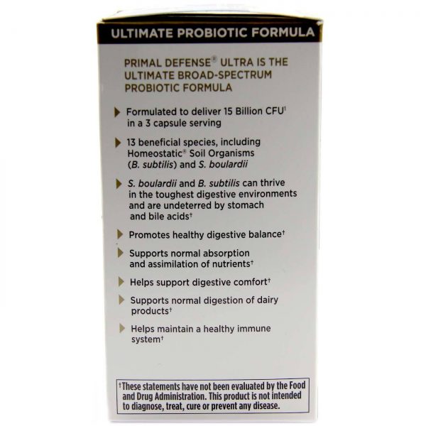 Comprar Garden of Life, Defesa Ultra Primal Probiótico - 180 Cápsulas Vegetarianas - Imagem 4