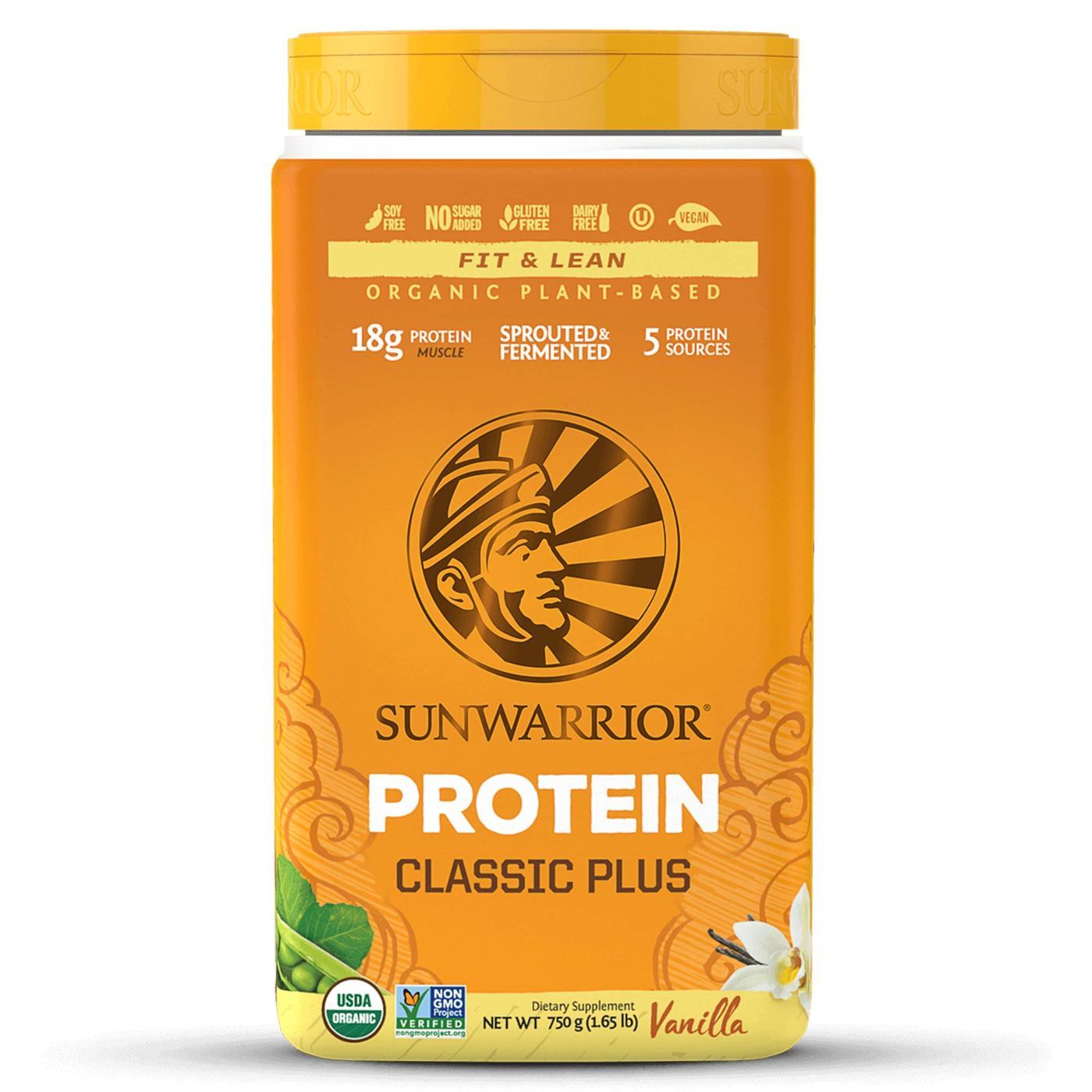 Comprar Sunwarrior Proteína Clássica Plus - Baunilha - 750 g (1.65 lb)