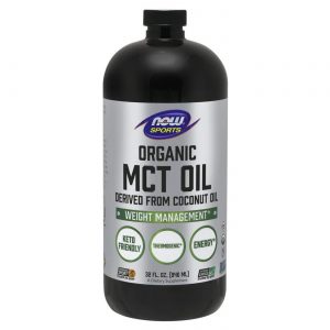 Comprar Now Foods, Óleo Orgânico MCT - Derivado do Óleo de Coco - 946mL