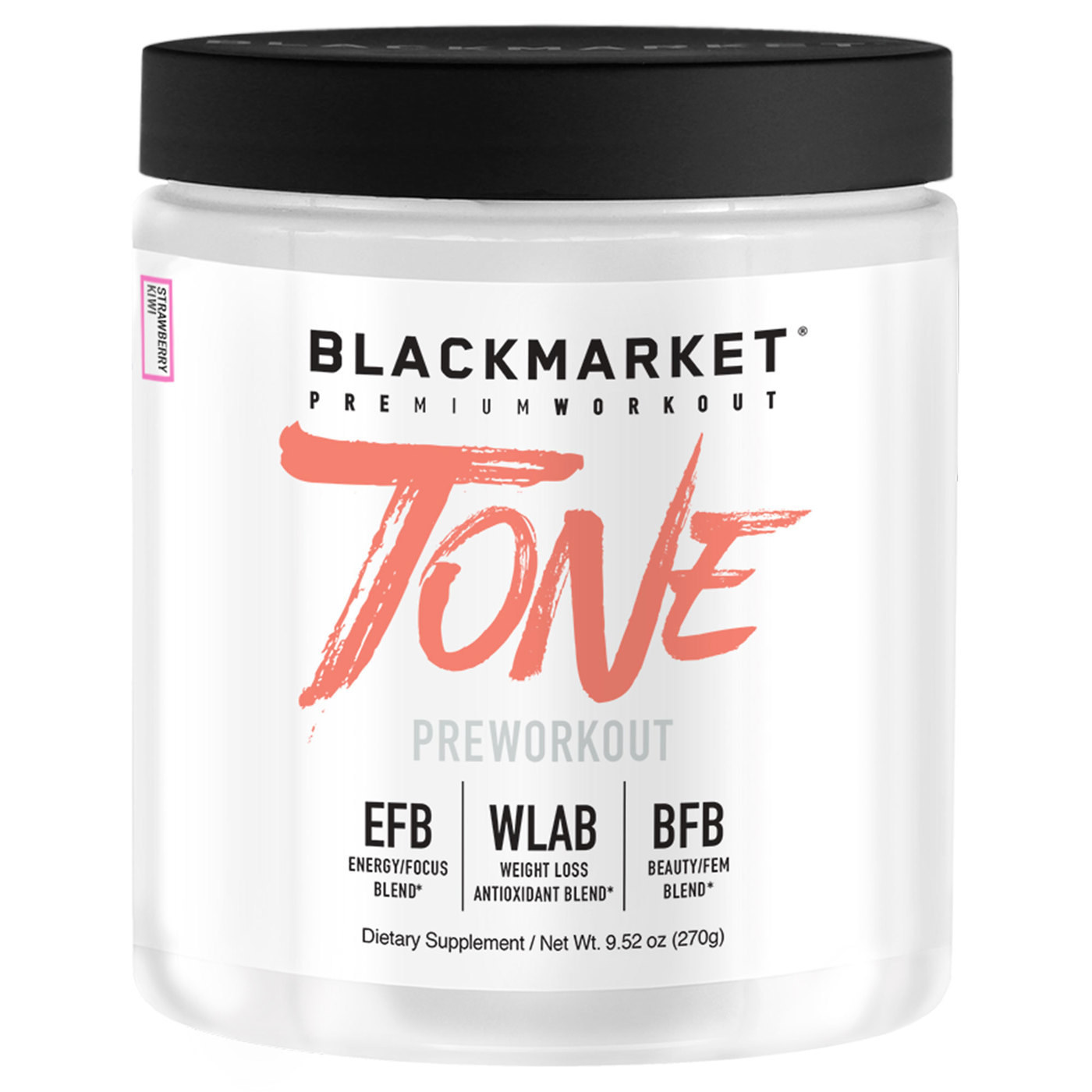 Comprar Blackmarket Pré Treino de Tom - Kiwi Morango - 30 porções