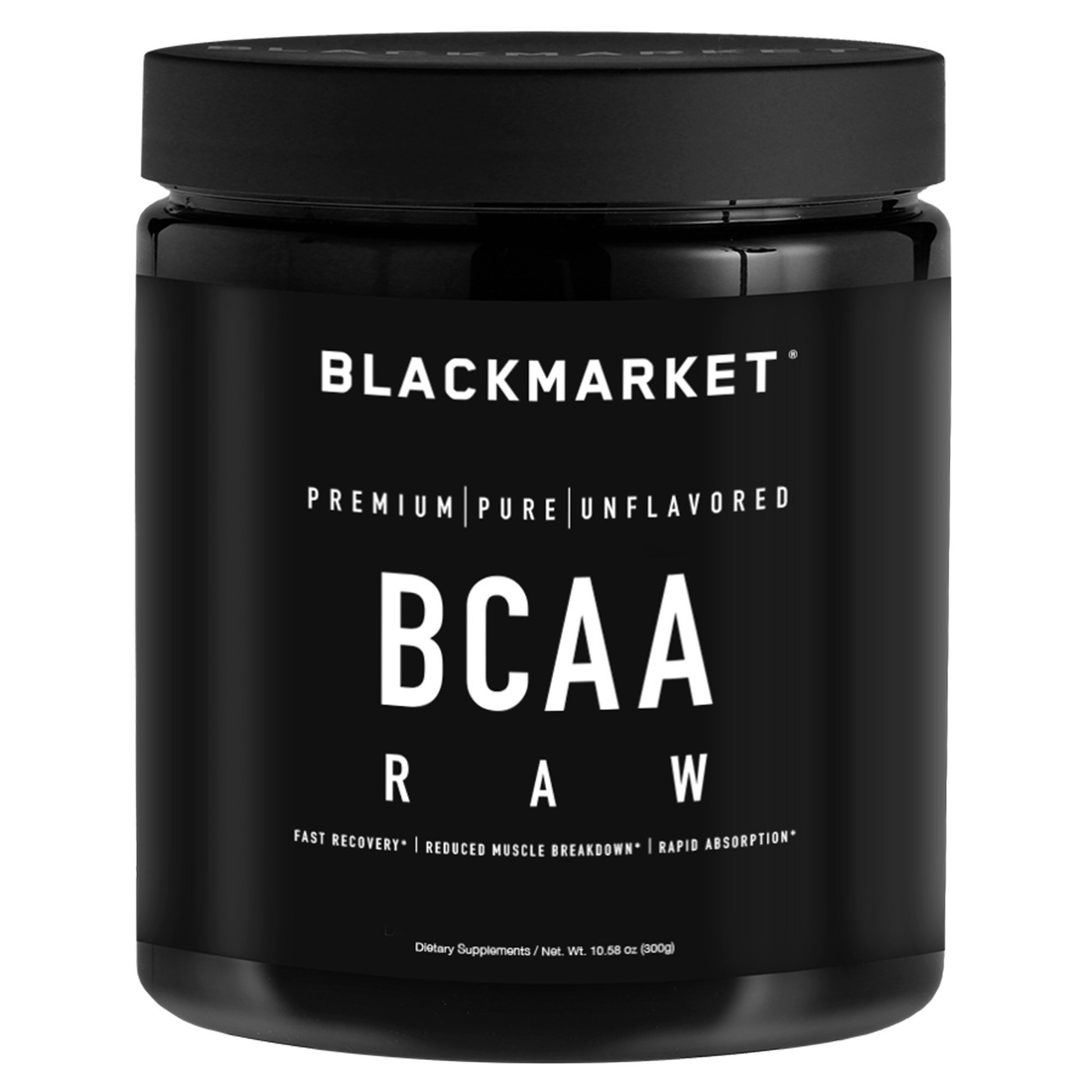 Comprar Blackmarket BCAA bruto - sem sabor - 60 doses