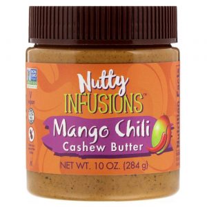 Comprar Now Foods, Nutty Infusions™ Manteiga de Caju e Manga Chili - 284 g (10 oz)