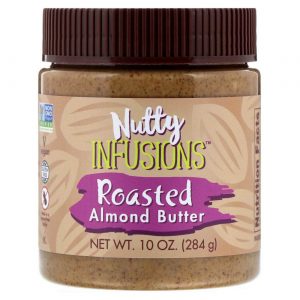 Comprar Now Foods, Nutty Infusions™ - Manteiga de Amêndoa Assada - 284g