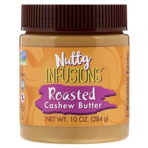 Comprar Now Foods, Nutty Infusions™ Manteiga De Caju Assada - 284 g (10 oz)