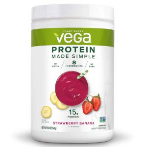 Comprar Vega Proteína Made Simple - Banana Morango - 9,3 oz