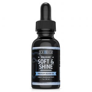 Comprar Zhou Barba de Ferro Macio e Brilho Óleo de Barba - Cedro e Sândalo - 1 oz