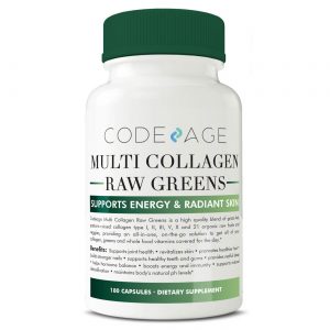Comprar CodeAge, Verdes Crus com Multi Colágeno - 180 Cápsulas