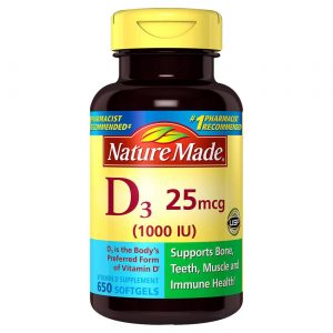 Comprar Nature Made, Vitamina D3 25 mcg - 650 Cápsulas em Gel